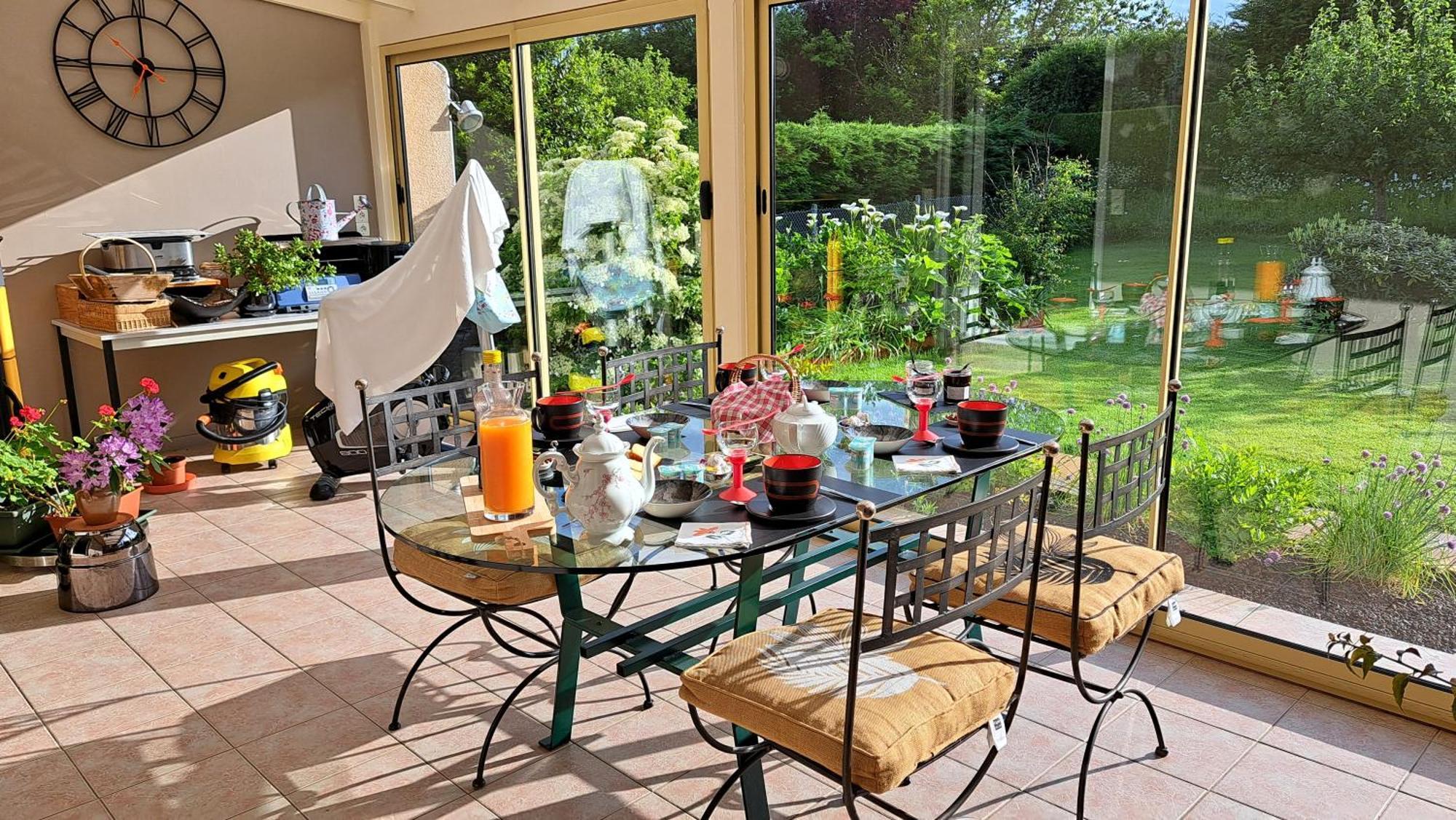 Chambre Privee Avec Salon, Garage Voiture, Velos, Motos Tourville-sur-Arques Bagian luar foto